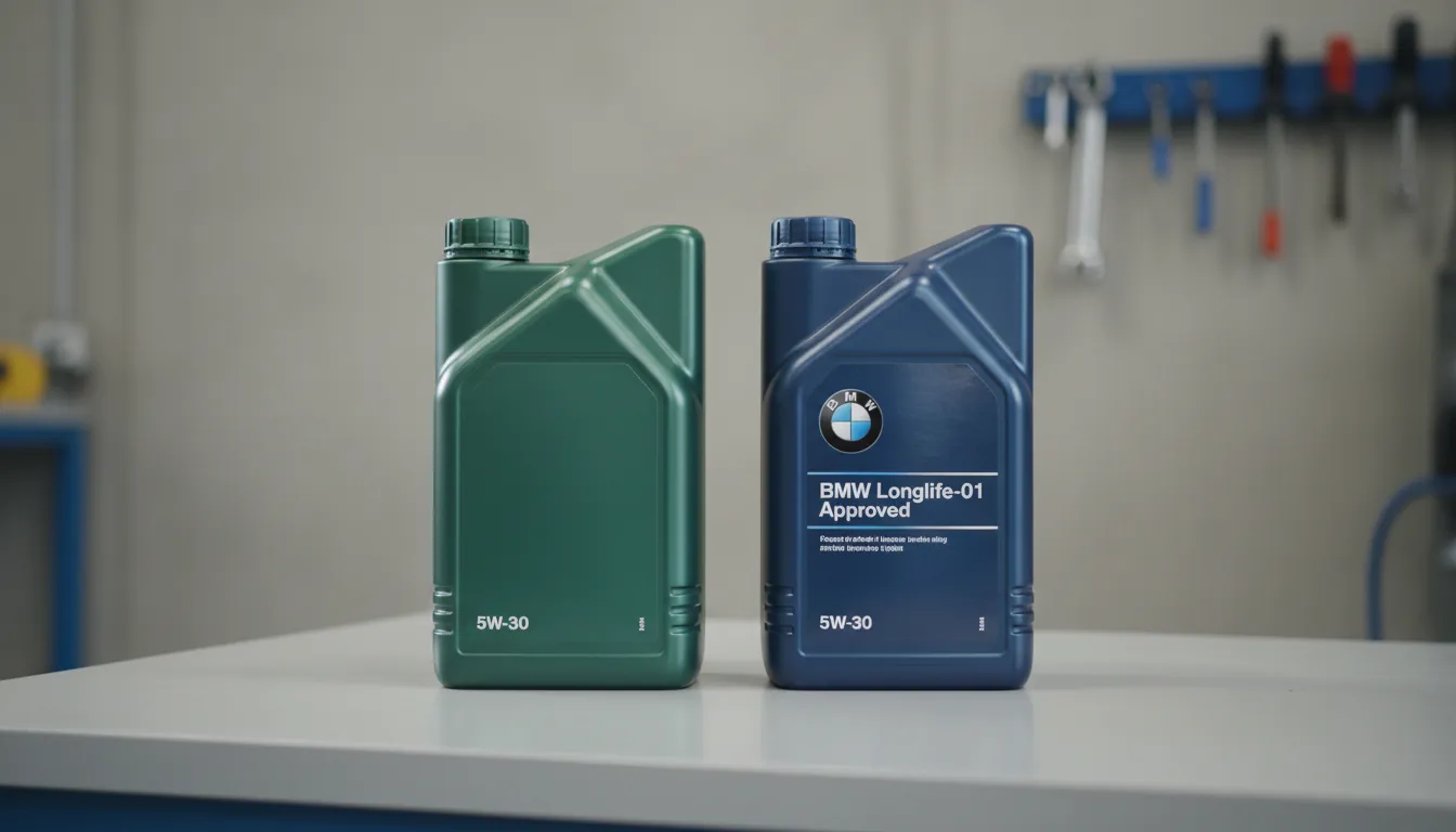 Сравнение оригинального масла BMW и масла с допуском Longlife-01