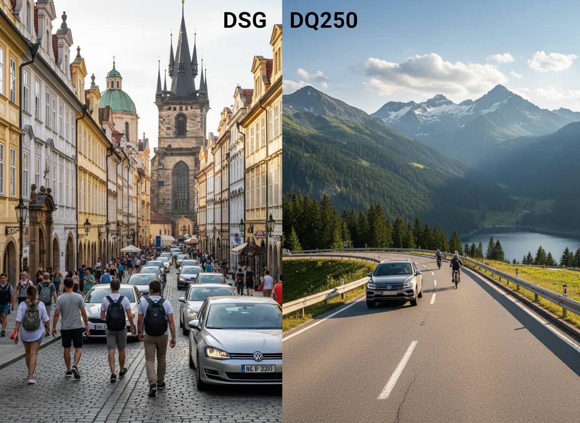 DSG — одна аббревиатура, два разных характера
