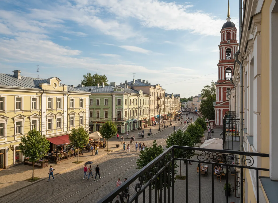 Номер отеля в центре Казани