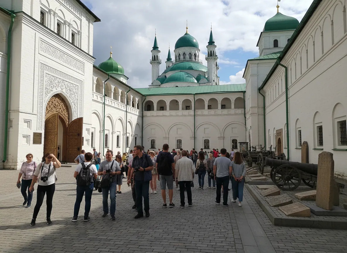 Территория Казанского Кремля